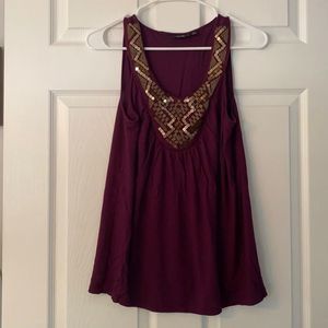 Apt.9 Sequin Sleeveless Top